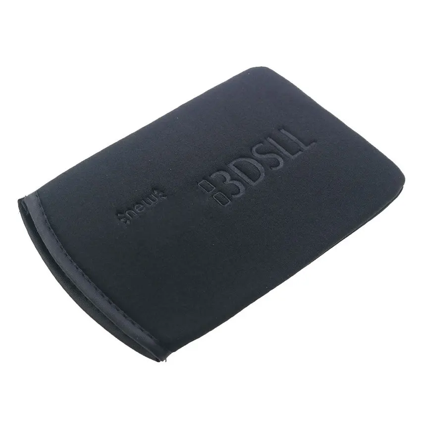 JCD Cho 3DSXL 3DSLL Vải Mềm Bảo Vệ Du Lịch Mang Theo Túi Bảo Quản Túi Ốp Lưng W/Dây Đeo Cổ Tay Cho mới 3DS XL LL Tấm Bảo Vệ Cove