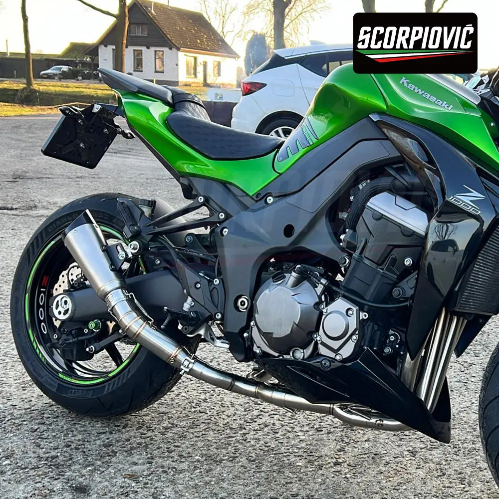 Racing Motorcycle Exhaust System Front Pipe Header Full Kit For Z1000 2010-2024 Moto Performance Parts