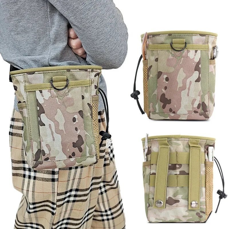 

Waterproof Camouflage Outdoor Pack Recycle Dump Drop Pouch for Hiking Hunting Accessories Portable outdoor first aid kit emergen