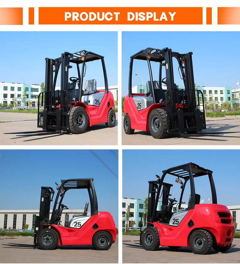 Maßgefertigter 2,5-Tonnen-Schwerlast-Dieselstapler | Top-Importmotor für Hafen & Bauwesen | Angebot anfordern – Detail 6