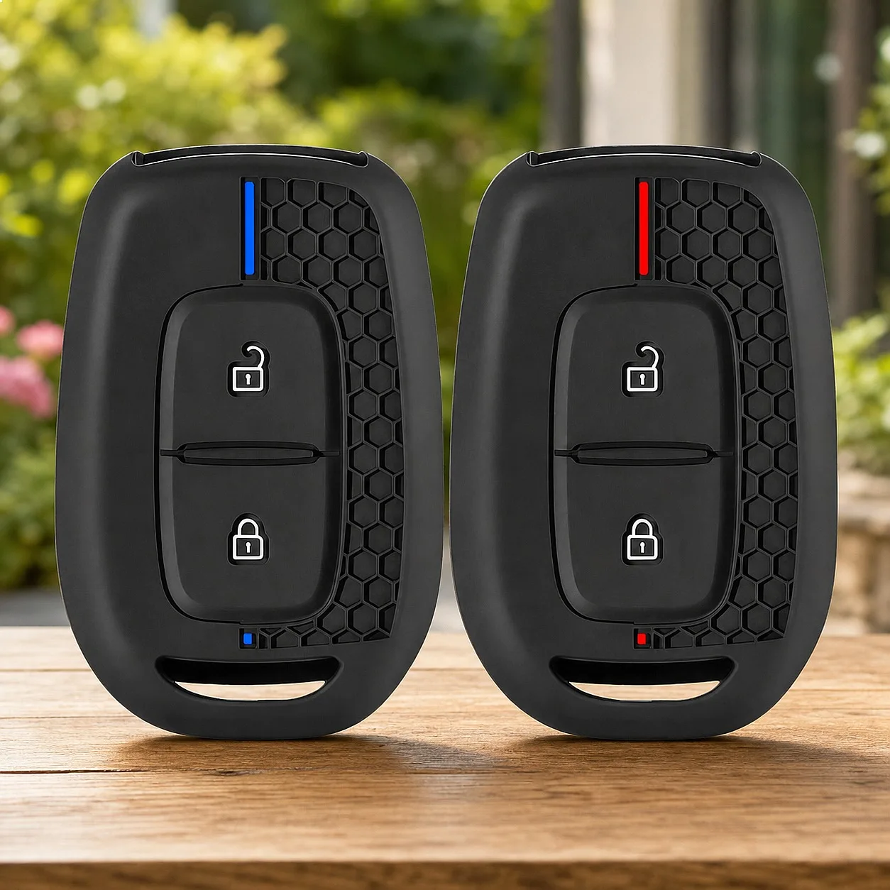2 Button Silicone Car Key Fob Cover Case For Renault Kwid Traffic Symbol Dacia Sandero Logan Duster 2016-2018