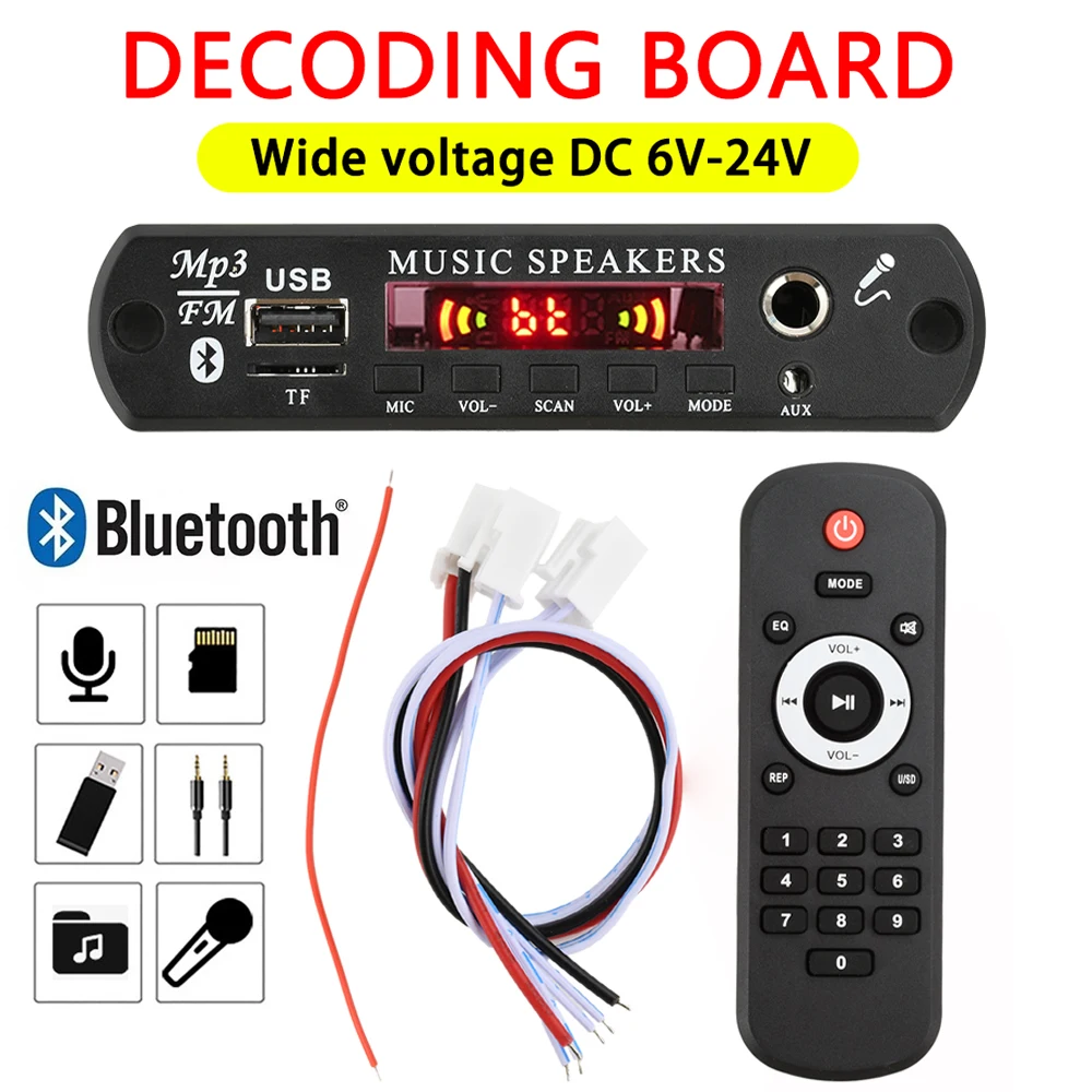 24V Bluetooth MP3 P…