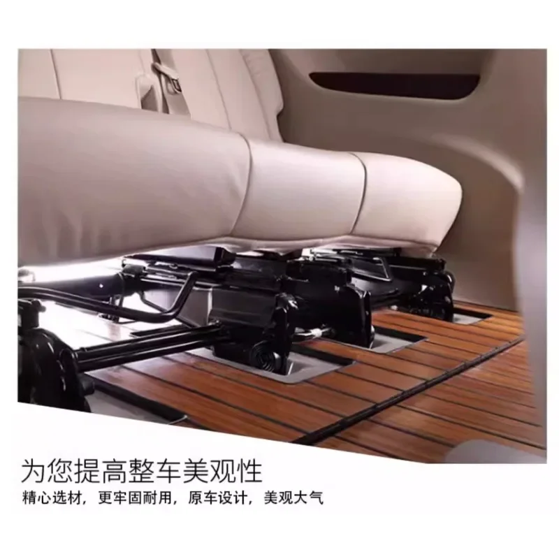 Third row track 652T, rear seat track 13-16 modification