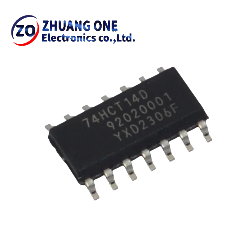 (10 قطعة) 100% جديد 74HCT14 74HCT14D SN74HCT14D SOP14-3.9 مللي متر SOP-14