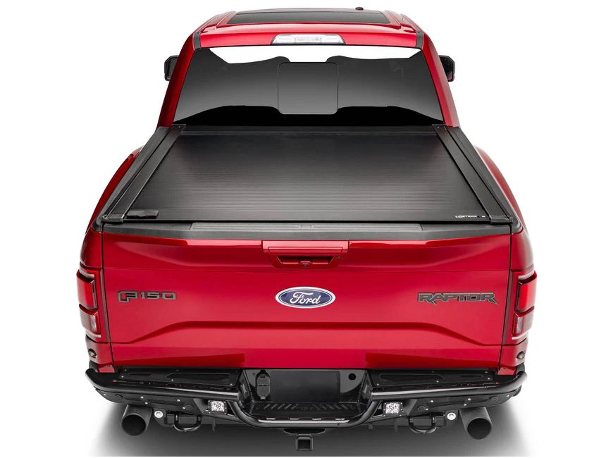 Aluminum Alloy Retractable Tonneau Cover Ford F150 Toyota Hilux Chevrolet Silverado Pickup Truck