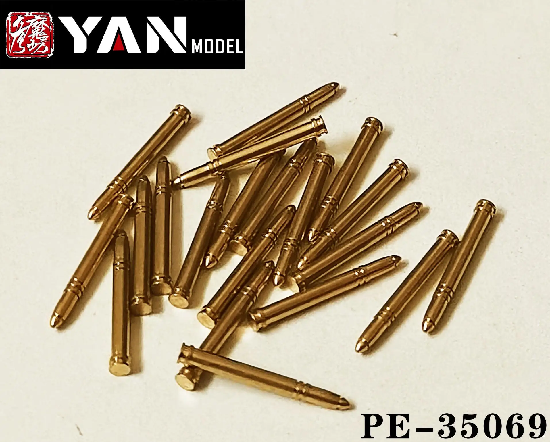 Yan Model PE-35069 German 37mm Antiaircraft Gun Shell（37mm Flak43)（Twenty hair）