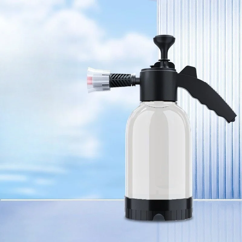 Ручной распылитель пены объемом 2 л для мойки автомобилей — ручная пенопластовая пушка с эргономичной ручкой, для автомобилей, мотоциклов, уборки дома.