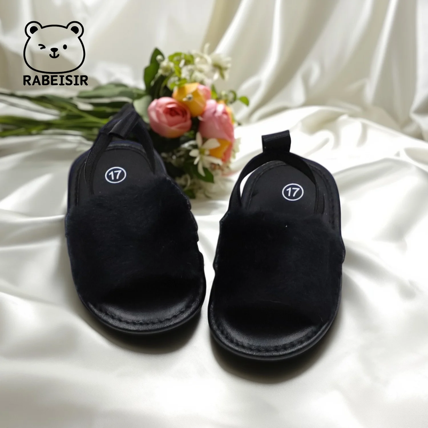 

Summer New Baby Toddler Shoes Simple Elastic Sandals Baby Girl Shoes