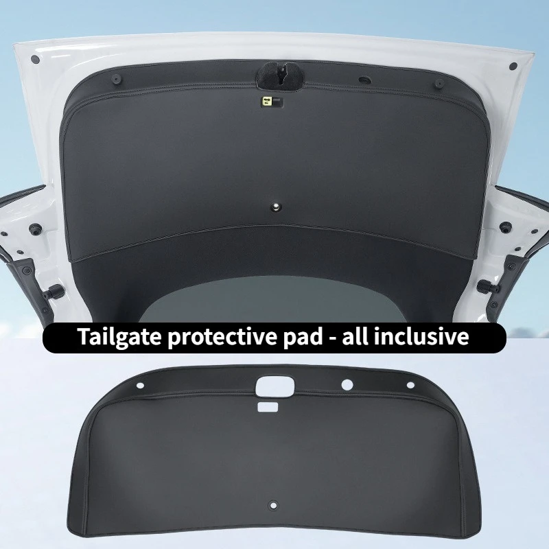 

Для Tesla Model 3 Model Y Juniper 2025 2026 Коврик в багажник из искусственной кожи Коврик для багажника Фетровая защитная накладка Премиум Коврики для багажника Аксессуары
