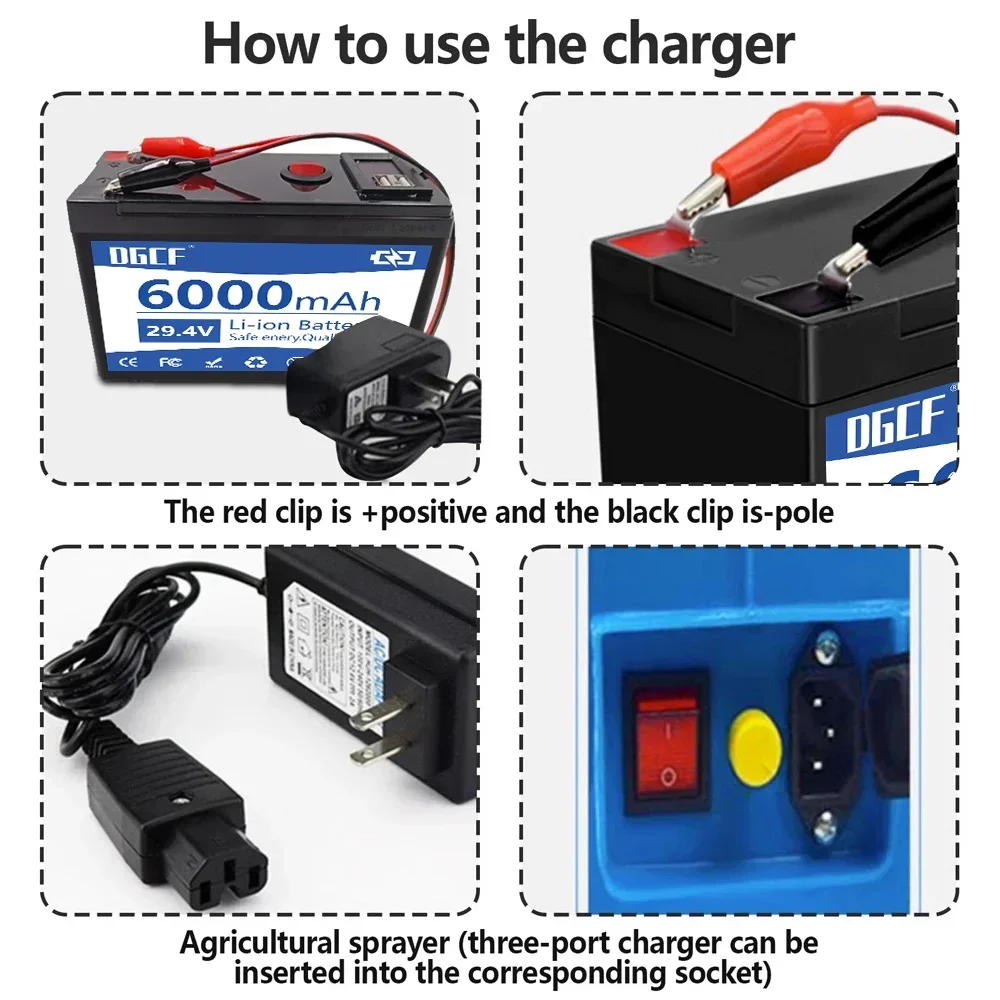 12V lithium Battery 50Ah 18650 Rechargeable battery pack for solar energy electric vehicle LED lights battery 12.6v 3A charger