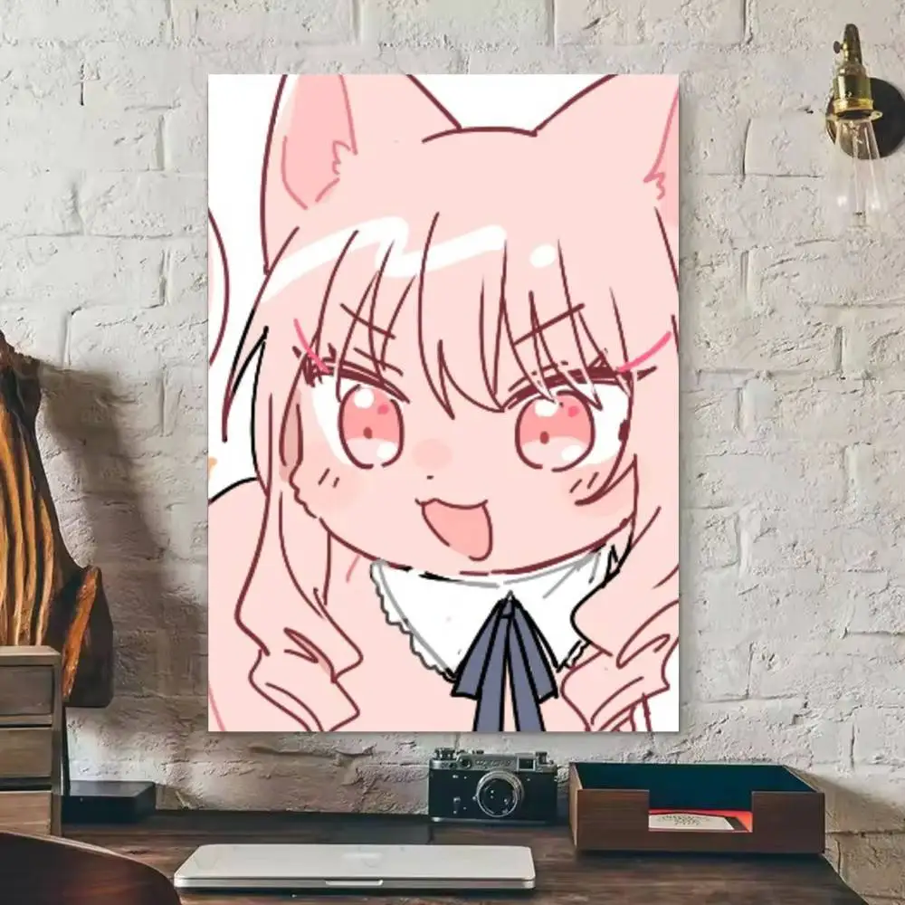 Mizuki Akiyama chibi Cute  Anime Character Poster HD Print Wall Art Home Decor