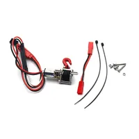 Metal Automatic Winch with 3CH Control Cable for WPL C14 C24 C34 MN D90 MN99S JJRC LDP09 1/12 1/16 RC Car Upgrade Parts