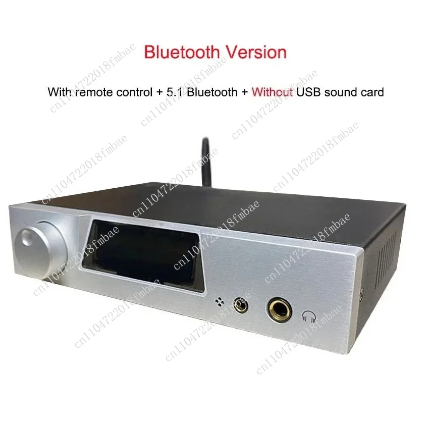 Lossless HIFI Decoder Converter, Supports DSD512 Decoding Driver Dual ES9038Q2M Audiophile Audio Decoder 5.1 QCC5125