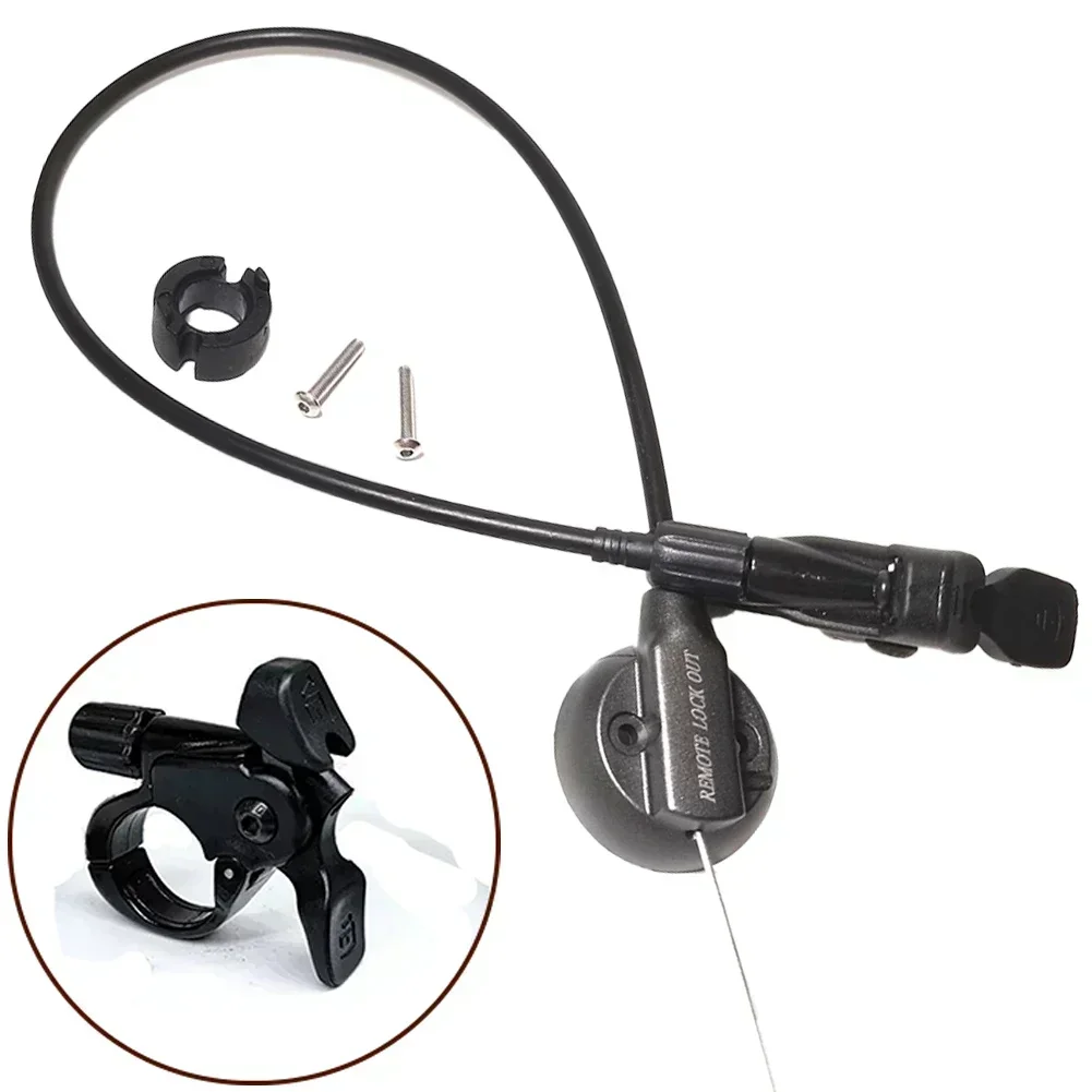 

Для легкого дистанционного переключателя блокировки, совместимого с SUNTOUR, изготовленного из материалов для повышения вашего езды на велосипеде