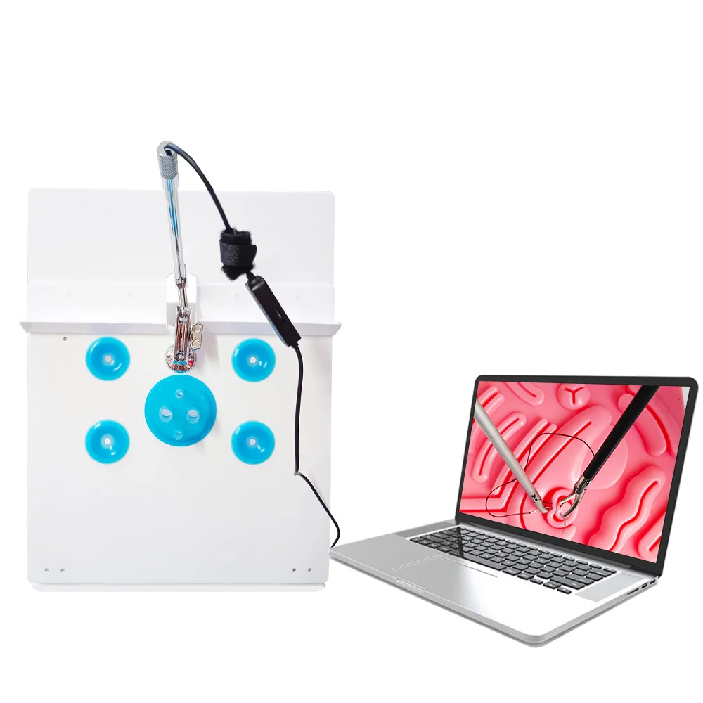 Laparoscopic Simulation Training Box Teaching Tool Laparoscopy Simulator Trainer Instruments With Camera