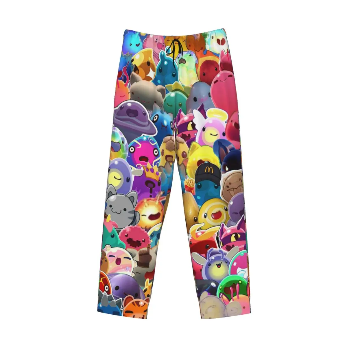 

Пользовательские Slime Rancher мультфильм игры аниме милые пижамные штаны мужская одежда для сна спальные штаны с карманами