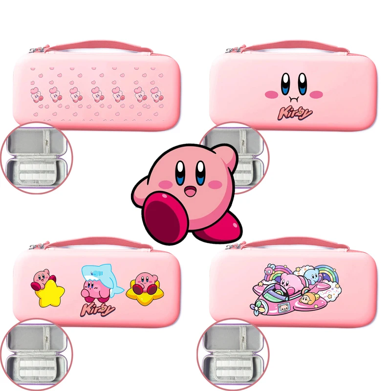 Torba Kirby na konsolę Nintendo Switch 2, anime, odporna na wstrząsy i upadki, etui ochronne na konsolę NS2, akcesoria.