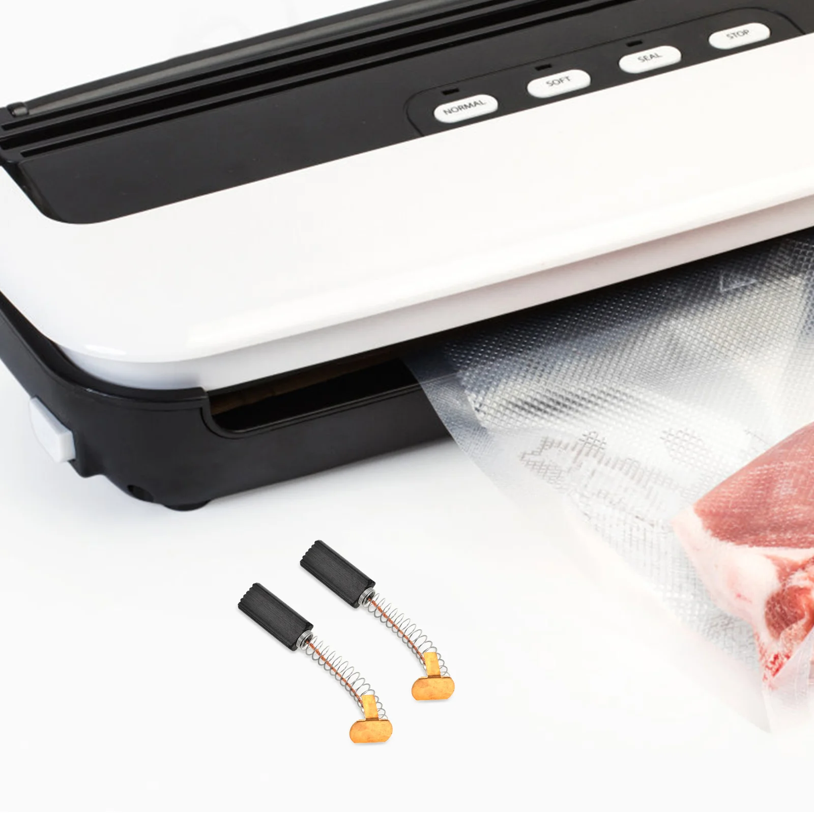 

10pcs Motor Carbon Brushes Electric Replacement Parts For Rotary Tools Power Tool Repair Sturdy Alloy High-Temperature