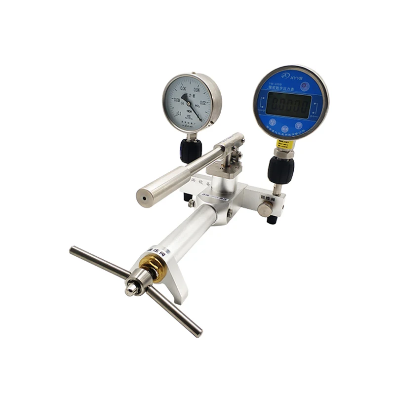 Portable Handheld Pneumatic Comparison Test Pump Air Pressure Source Calibrator