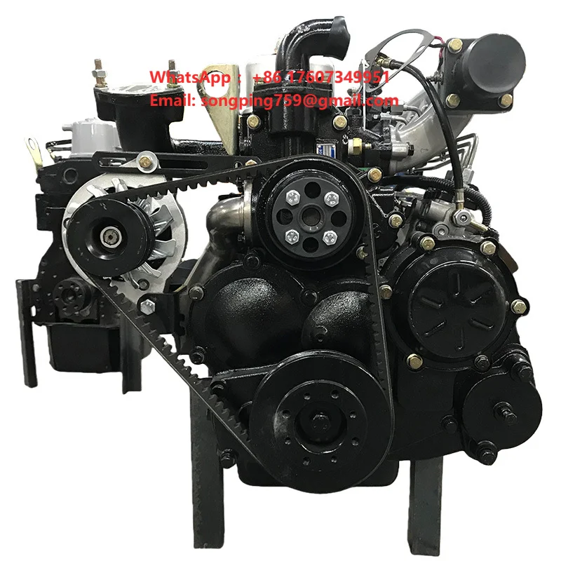 Reliable Performance YUCHAI 4100 Complete Engine Assembly for Excavator and Light Commercial Truck Replacement