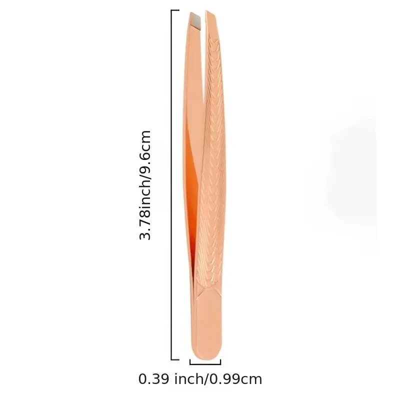 1PPezzo Professionale Sopracciglia Pinzette Trimmer Barba Ciglia Sopracciglia Depilazione Per Il Viso Strumento di Trucco Uomo O Donne