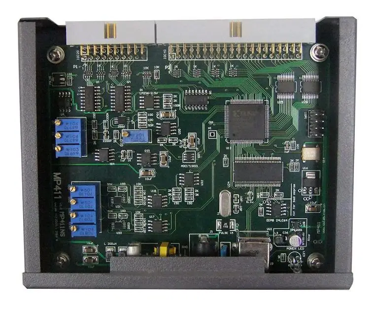 MP411 USB bus AD module 16-way 12-bit AD 2-way DA low price data acquisition card