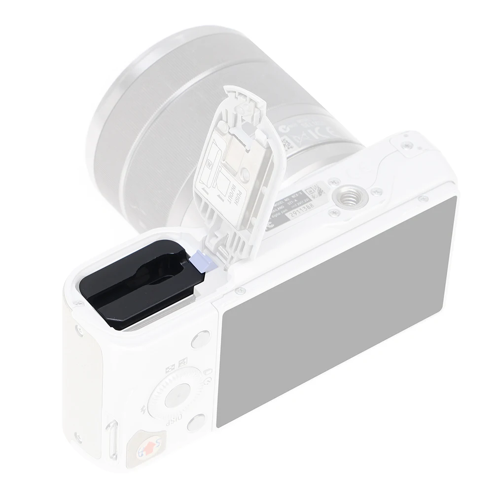 FOTGA NP-FW50 Dummy Battery+Type-C Power Supply Interface Battery Plate Adapter Monitors Cameras For Buckle Power Supply System