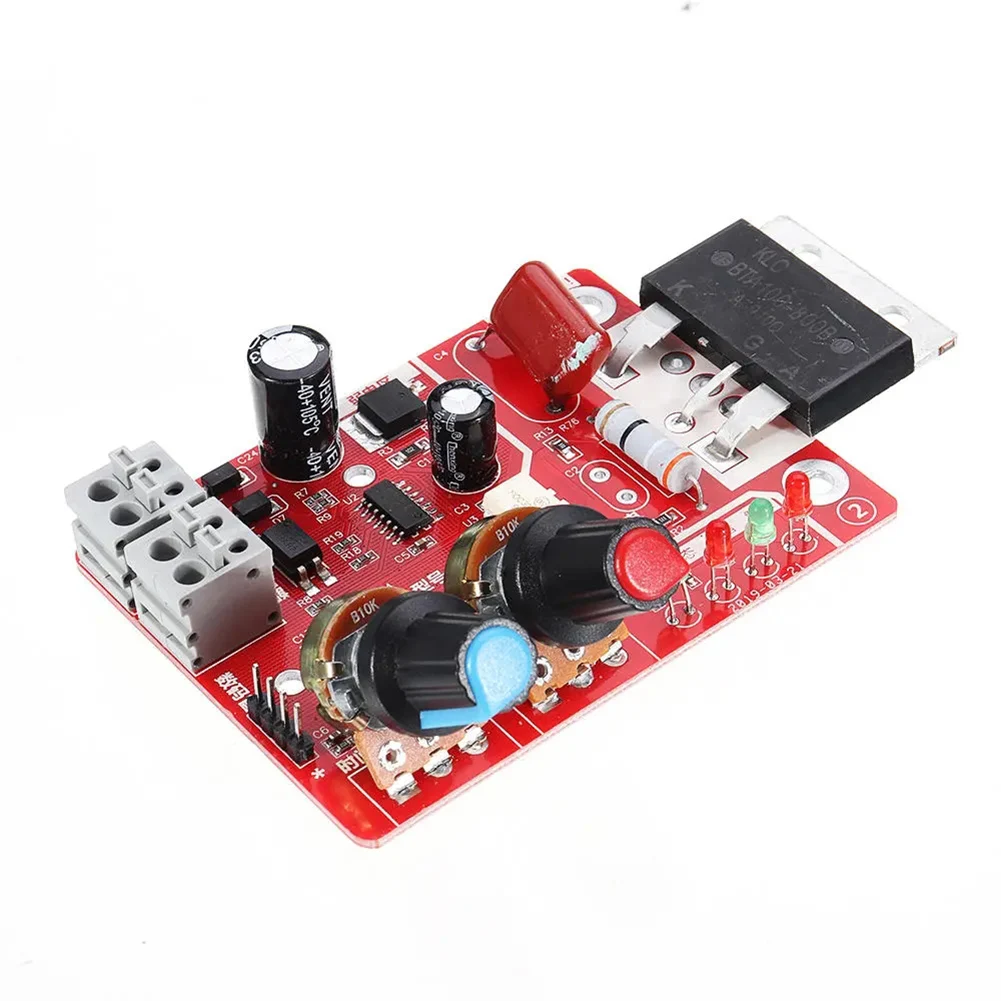 Controller Panel Module Adjustable Time Current Spot Welder Control Board Digital Display Portable DIY Battery Accessories