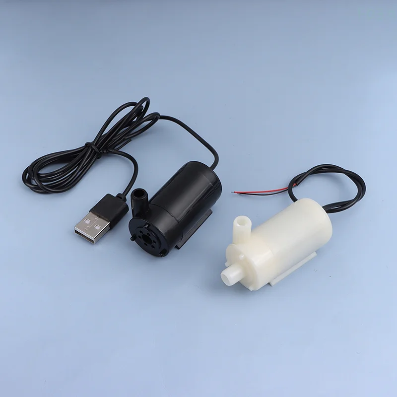 DC 3V Small Water Pump Horizontal Small Submersible Pump Fountain Vertical Mini Micro Plug