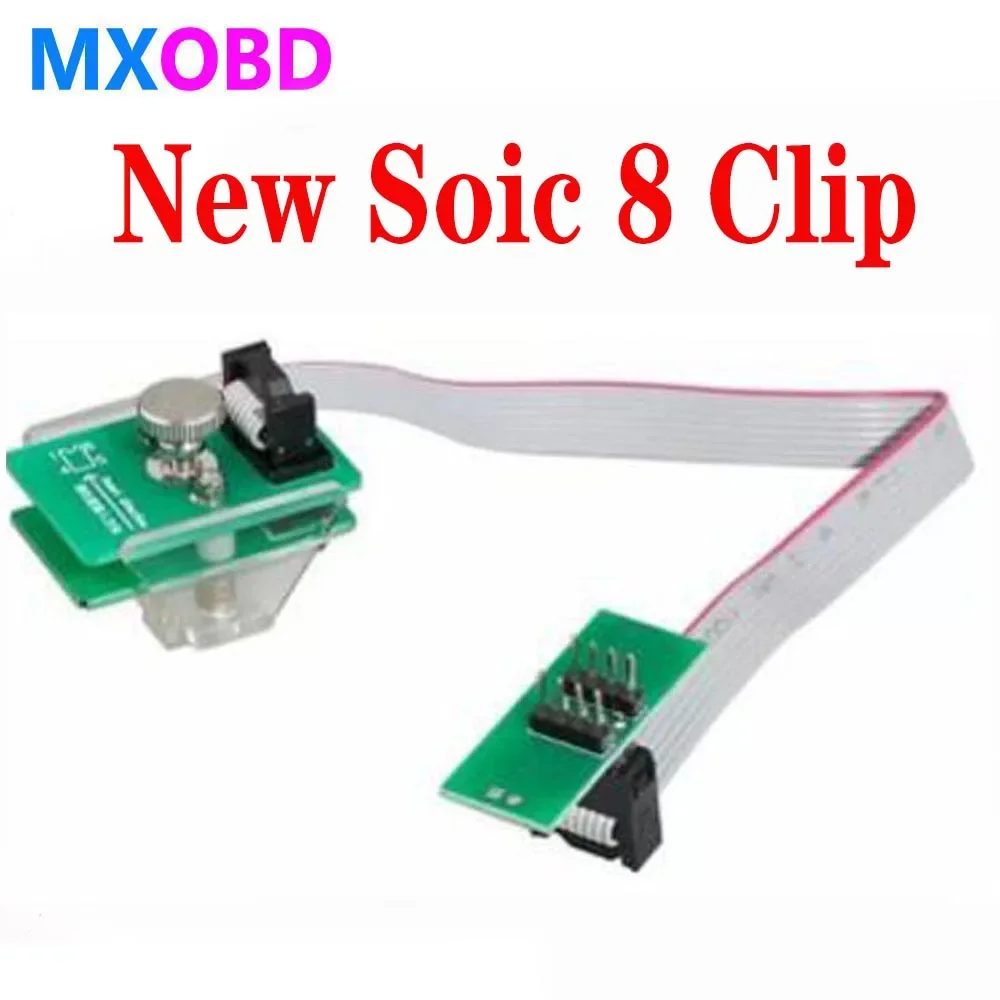 

8Pin Adapter Soic 8 Sop8 Anti-theft Data Reading EEPROM Clip Works iProg/Orange/XPROG/CG PRO/VVDI Prog/UPA V1.3 For BMW