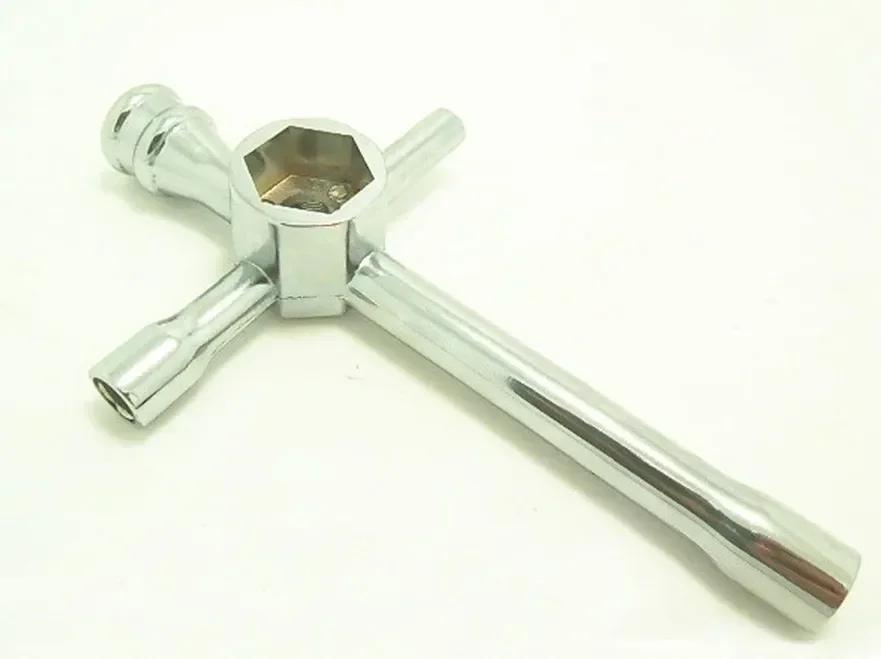 5.5mm 7mm 8mm 10mm 17mm Large Wrench Hex Socket Repairing Tools for 1/10 Nitro Electronic HSP RC Truck Buggy on-road Car 80129