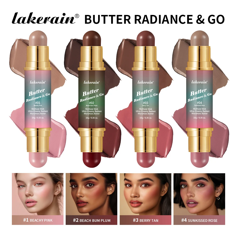 زبداني أحمر الخدود عصا توهج آند جو الخد الشفاه ملون طويل الأمد الوجه تمييز ماكياج أحمر الخدود كريم أحمر الخدود مستحضرات التجميل ماتي كونتور #2