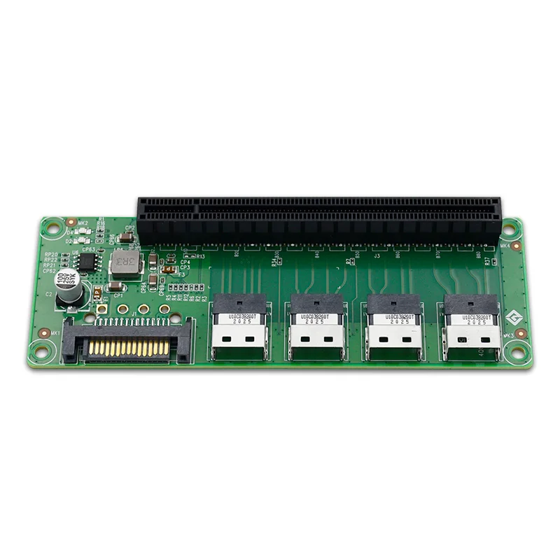 5416PE Adaptador de ranura SFF-8654 a PCIe x16 de 4 puertos