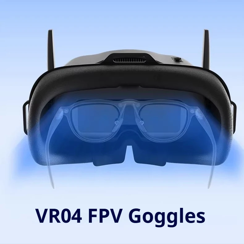 Очки для FPV-дрона BETAFPV VR04 с аналоговым HD-приемником 1080P и 4,5-дюймовым ЖК-экраном для аксессуаров FPV-дрона Aquila20