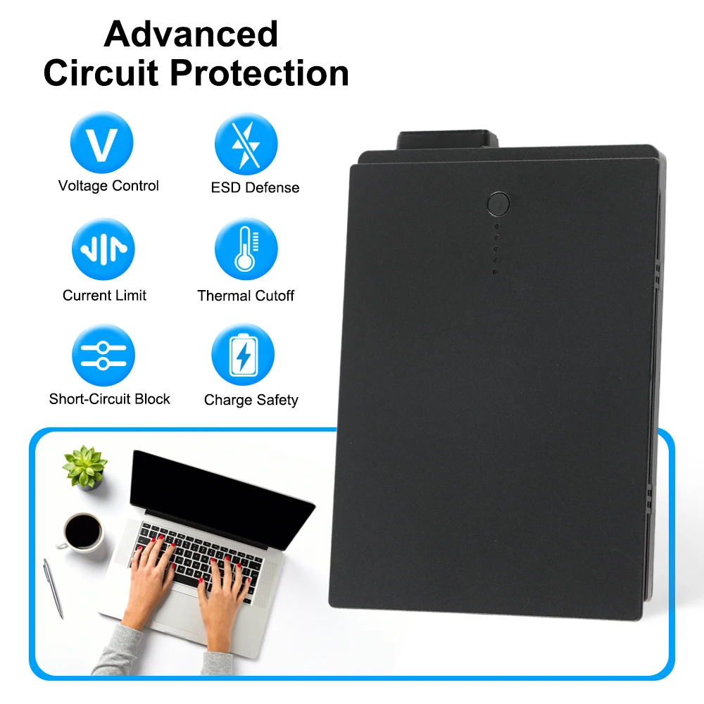 Kingsener 7WNW1 Laptop Battery for Dell Latitude 7424 5424 5420 Rugged Extreme Series Notebook P85G P86G DMF8C 0DMF8C 11.4V 51Wh
