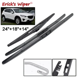 Erick's Wiper Front & Rear Wiper Blades Set For Mazda CX-5 CX5 KE 2012 - 2017 Windshield Windscreen Window Brushes 24