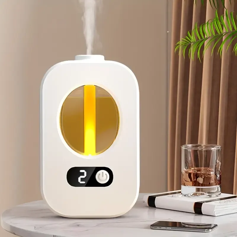 

Rechargeable Timer-Controlled Aromatherapy Diffuser Multi-Fragrance Essential Oil Combo Air Freshener Odour Eliminator