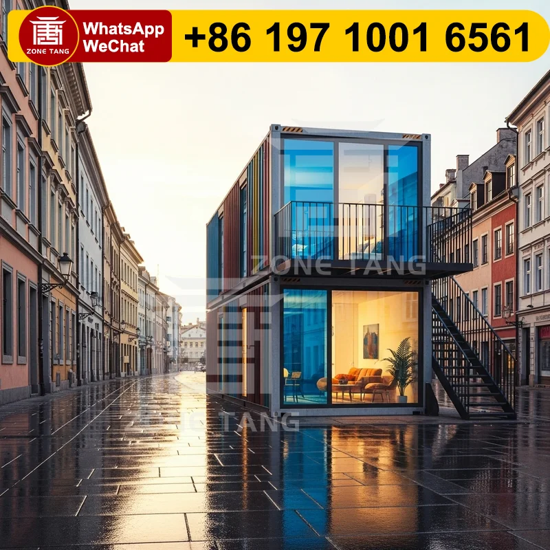 

Garden House Energy Saving System Mobile Office Prefab Home Temperature Control Repairable House Price Flat Pack Home Durability