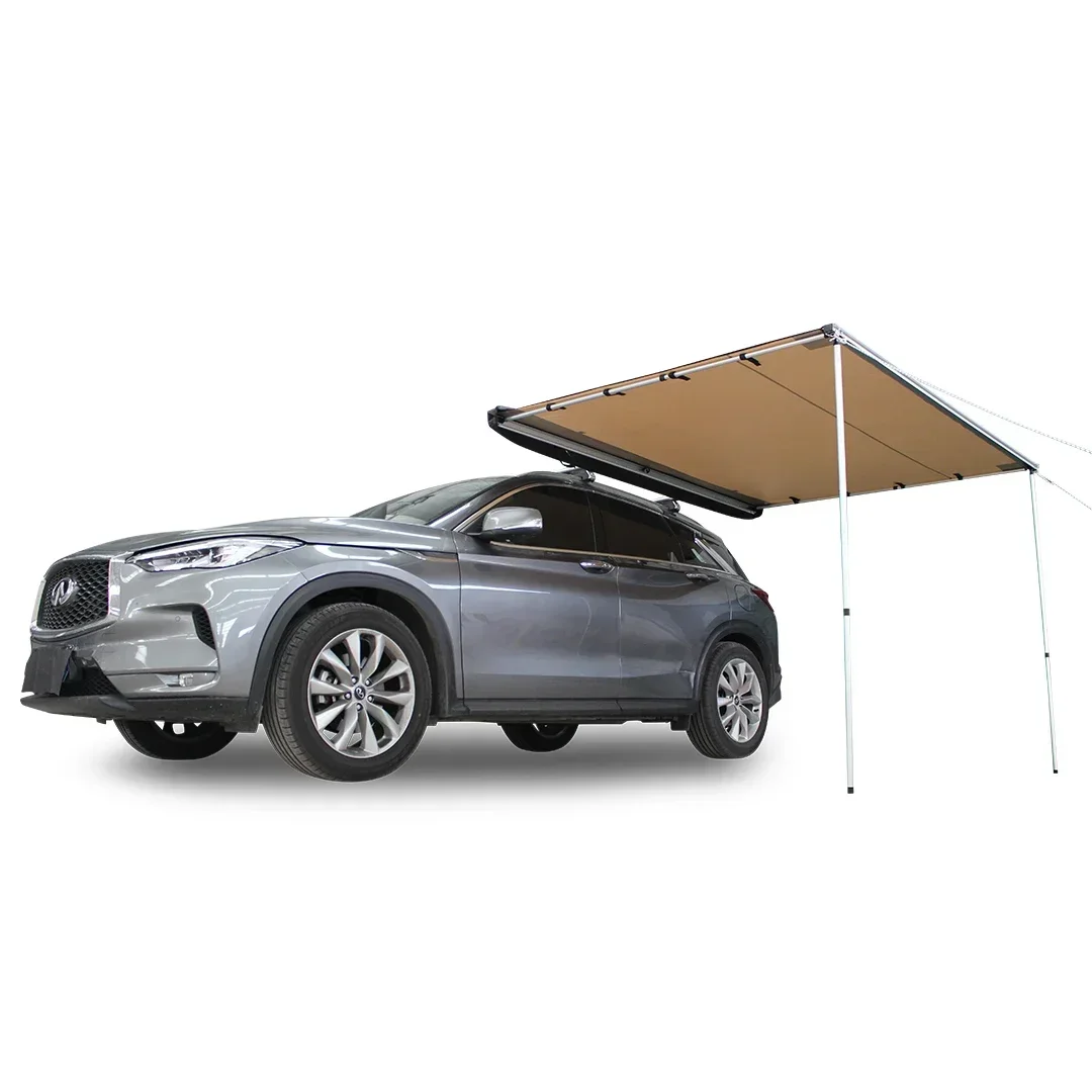 

Car Side Awning, Trucks Sun Shelter, Waterproof Camping Shade Canopy Tent Tarp