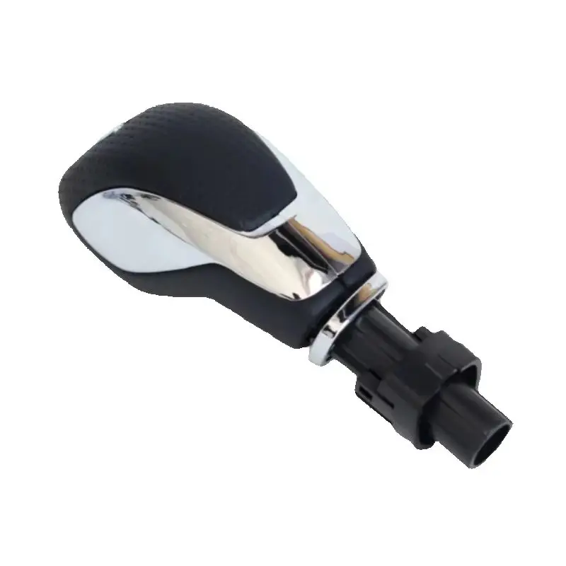 

for Leather-Wrapped Automatic Transmission Shift Knob Gear Head Lever for Ford Mondeo Car Shift Knob Upgrade