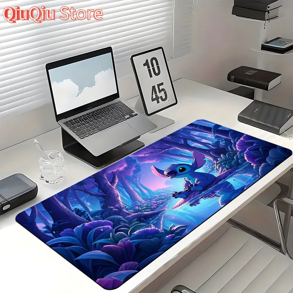 

Коврик для мыши Stitch 1 шт. — яркий дизайн в джунглях, нескользящий и настольный коврик для офиса, дома или школы — идеальный праздничный подарок, Stitch Ro