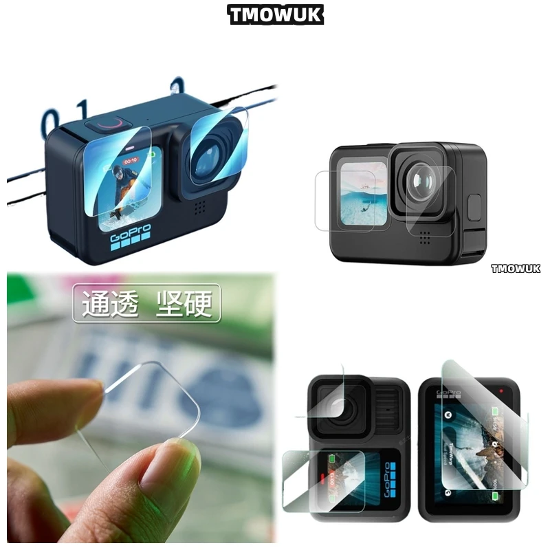 

For GoPro Hero 13 Easy Clean Tempered Glass Cover