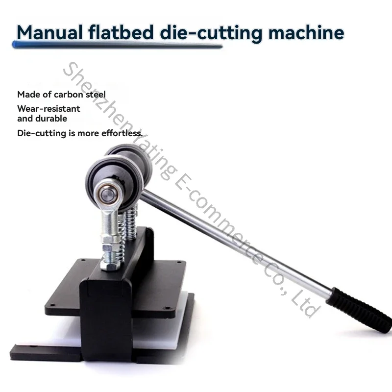 Excellent 220x160mm Manual Die-cutting Machine Small Punch Leather Sample Cutter And Cutting Machine Pressure Plate Pressure 1.