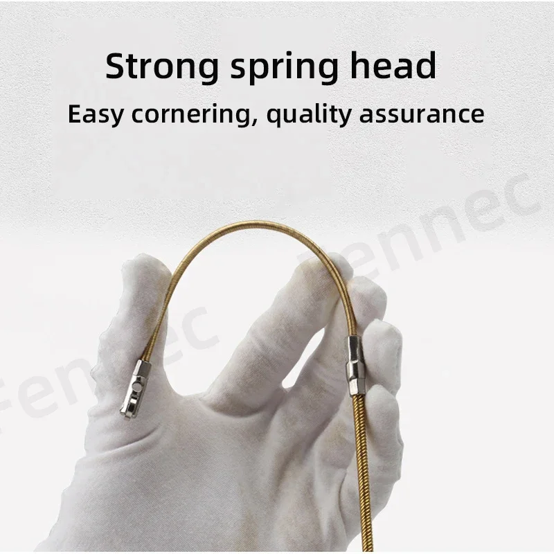 Wire Puller Connector Head Electrician Automatic Thread Guide Special Crimping Mold Cable Elastic Threader Accessories Repair