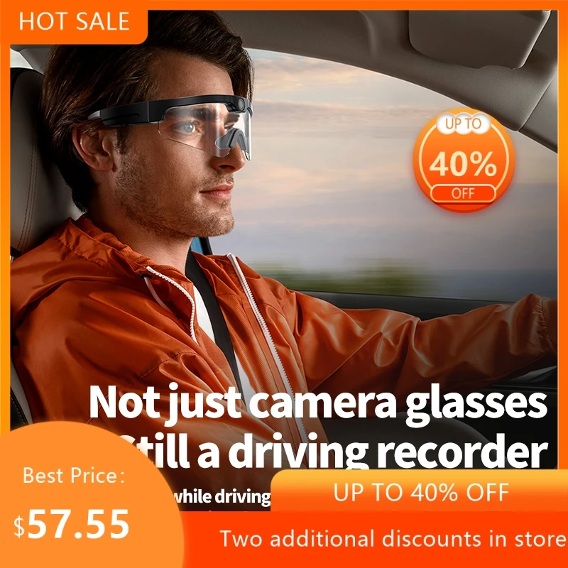 

New AI Intelligent Translation With Camera For High-definition Shooting And Recording Of Outdoor Cycling Bluetooth Glasses 2026