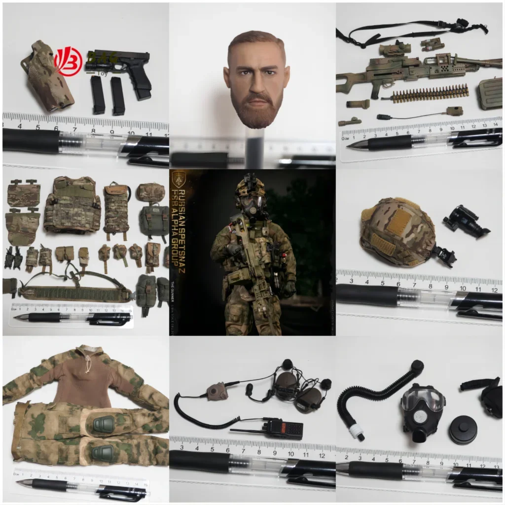 1/6 Action Figures model  DAMTOYS DAM78092 RUSSIAN SPETSNAZ FSB ALPHA GROUP new Spare parts