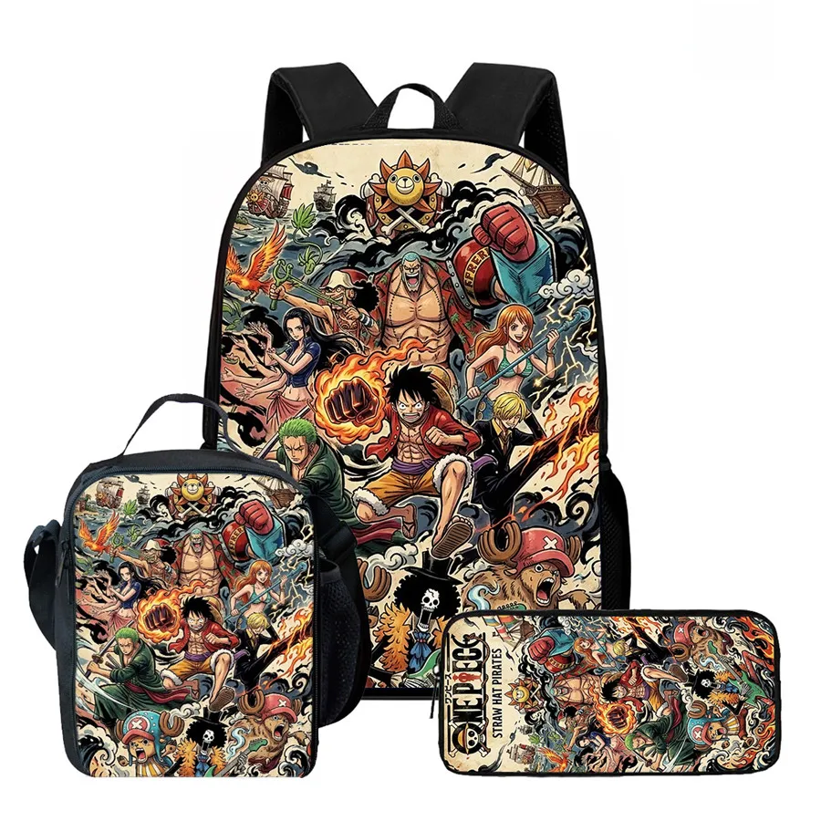 15 Inch 3PCS One Piece School Backpack Set with Lunch Bag Pencil Case Durable Lightweight Unisex Daypack for Boys Girls Age 6-10 - AliExpress 1524 15 Inch 3PCS One Piece School Backpack Set with Lunch Bag Pencil Case Durable Lightweight Unisex Daypack for Boys Girls Age 6-10 - AliExpress 1524