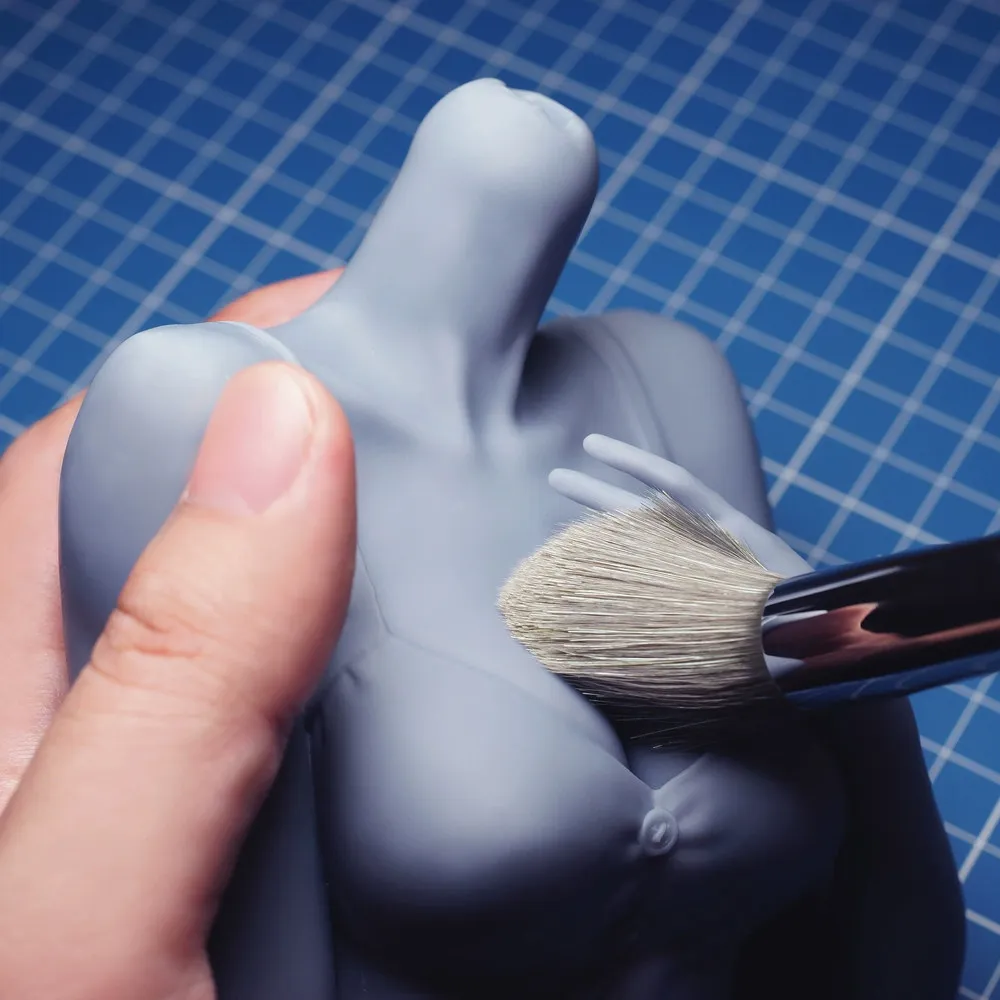 

Антистатическая щетка для удаления пыли с двумя концами, ручной работы, для моделей гор и морей