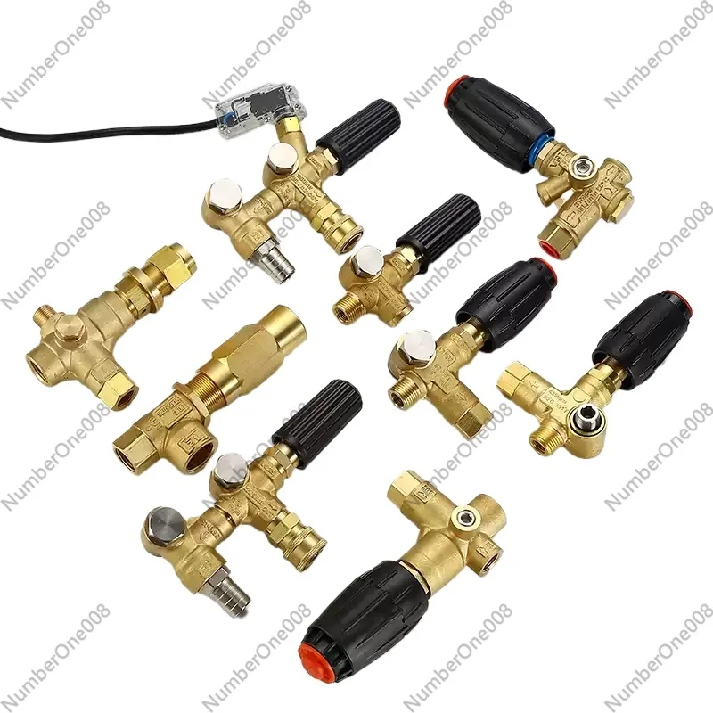 High-Performance VRT3 Pressure Jet Wash Washer Unloader Valve, for Efficient Garden Tools Pressure Washer Parts