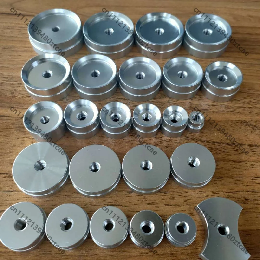 Watch capping machine aluminum mold 25-piece set capping machine accessories multiple models abrasives accessories